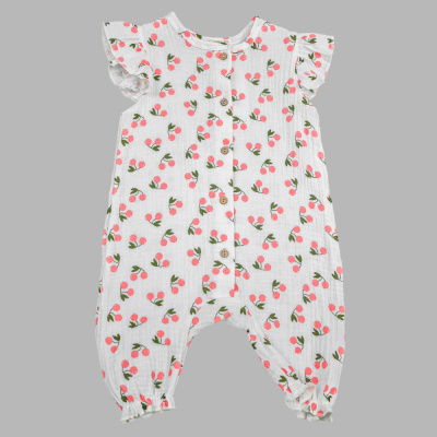 Песочник с крылышком Вишни муслин Чуди Кидс 303525-8 01